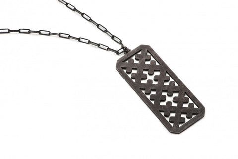 Crosses Dog Tag, Large