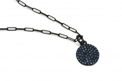 Full Moon Wish with Pave Diamonds, 1/2"
